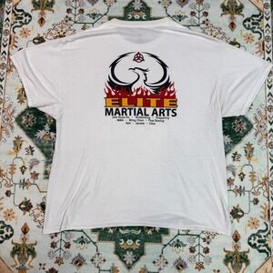 Elite‎ Martial Arts T Shirt Jeet Kune Do MMA Kickboxing Mens XL